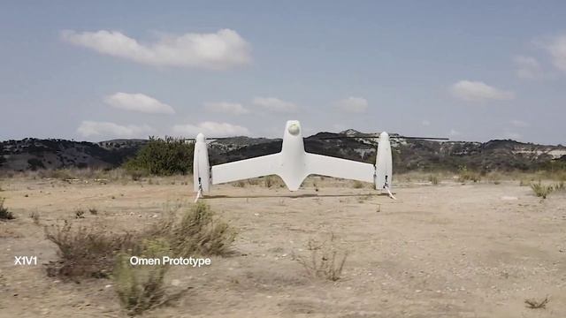 Самолет с хвостовым расположением крыльев Omen от американской компании Anduril