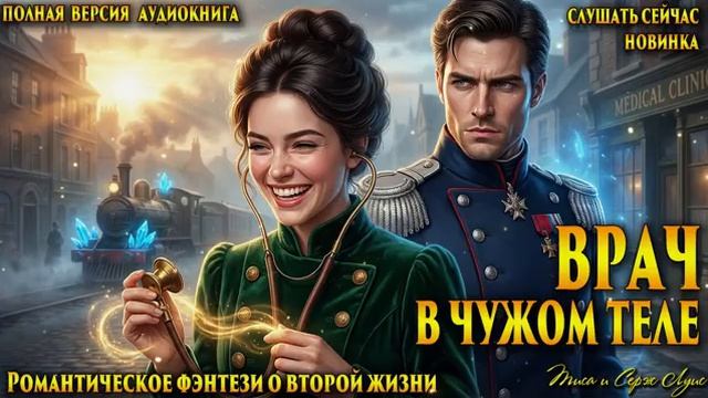 ВРАЧ в другом мире. Бытовое фэнтези. Любовное Фэнтези. Попаданка. Аудиокнига.