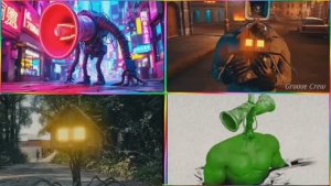 СИРЕНОГОЛОВЫЙ и его команда ТАНЦУЮТ 🆚 Веселый МУЛЬТИК челлендж