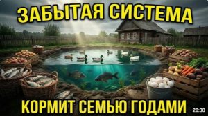 Почему эту систему забыли на 70 лет. Пруд, который кормит семью годами