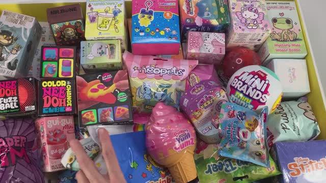 РАСПАКОВКА разных игрушек  🌟  🤗 . асмр