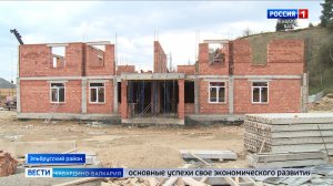 В Кенделене продолжается строительство детского сада