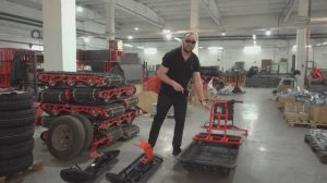 Обзор лыжного модуля для мотобуксировщика