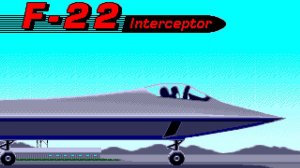 F-22 Interceptor: Advanced Tactical Fighter | Sega Mega Drive (Genesis).