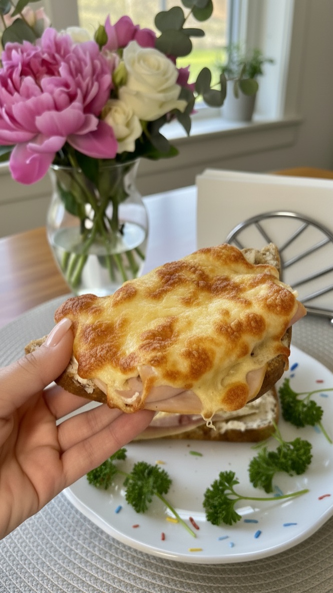 Рецепт горячих бутербродов из детства 🥪