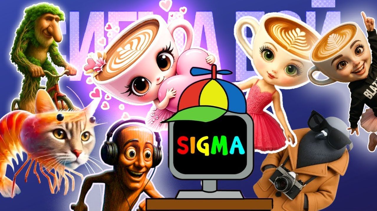 ПЕСНЯ КАПУЧИНО АССАСИНО мем клип Betsy, Мария Янковская - Сигма Бой  CAPPUCCINO ASSASSINO