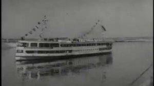 Открытие канала Москва Волга. Кинохроника.