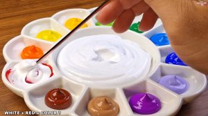 Мультики для детей | Смешиваем цвета 🌈 Получится 12 новых цветов из белого! Эксперимент для детей
