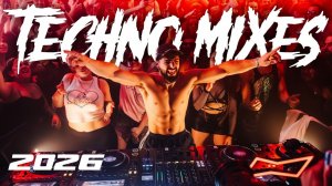 TECHNO RAVE REMIXES 2026 🎧 Bass Boosted Party & Club Bangers