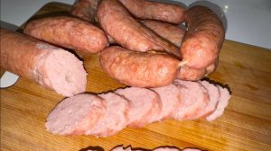 Домашняя колбаса - простой и вкусный рецепт.