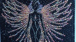 "ДЕВУШКА - ДУША НЕТЛЕННАЯ" алмазная мозаика