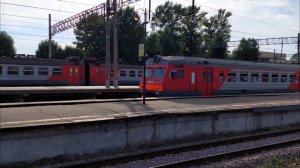 Большое историческое путешествие по Витебскому вокзалу: ЭТ2М, белорусские вагоны и т.д.