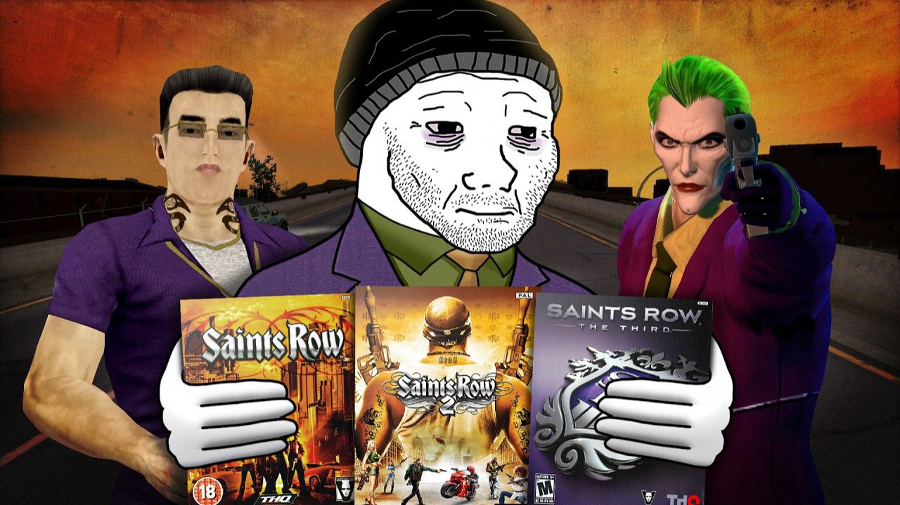 ОБЗОР - всех частей Saints Row