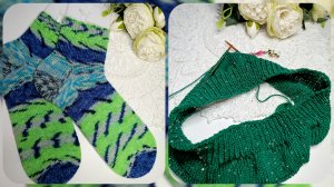 Весенние носочки готовы🥰Начало нового проекта 🧶