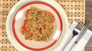 Запеканка с помидорами