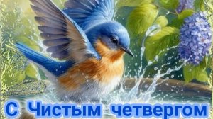 Свежесть Чистого четверга. С праздником. Трогательная музыкальная открытка.