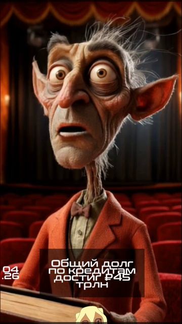 Общий долг по кредитам достиг ₽45 трлн