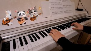 Музыка из фильма «Джентельмены удачи» на пианино