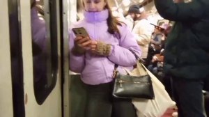 От "Проспект Ветеранов" до "Девяткино", вся Кировско-Выборгская линия метро // ноябрь 2024