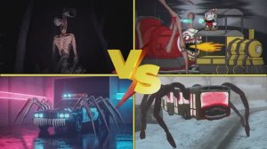 СИРЕНОГОЛОВЫЙ и ШКОЛЬНЫЙ АВТОБУС 🆚 Чух-Чух ЧАРЛЬЗ МУЛЬТИК про монстров