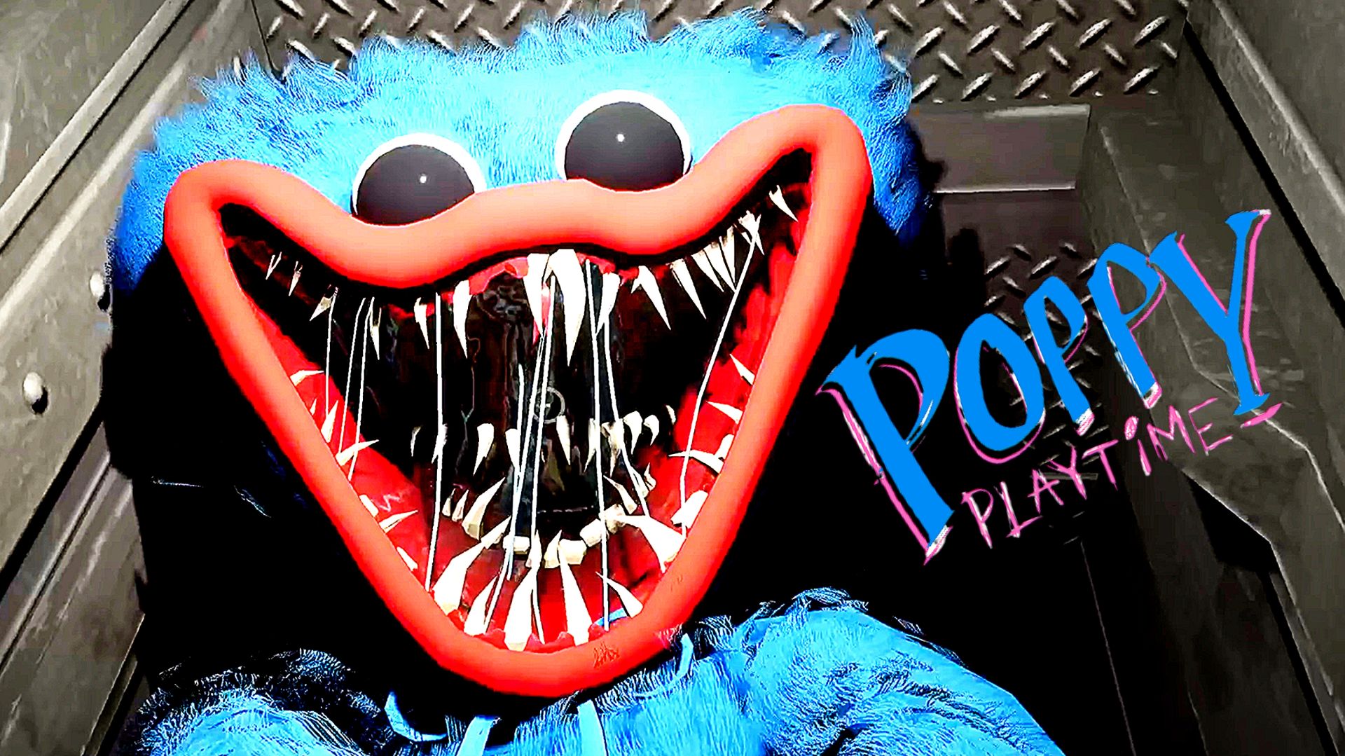 БЕЖИМ ОТ ХАГГИ ВАГГИ #1 POPPY Playtime 1