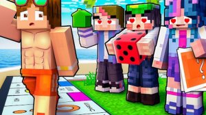 Все завидуют моей удаче в Монополии в minecraft!