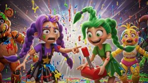 ЗЕЛЕНАЯ СЕСТРА ЛИЛИ ЛАВБРЕЙТС РАЗНОСИТ ПИЦЦЕРИЮ!😬НУ И ВЕЧЕРИНКА!!