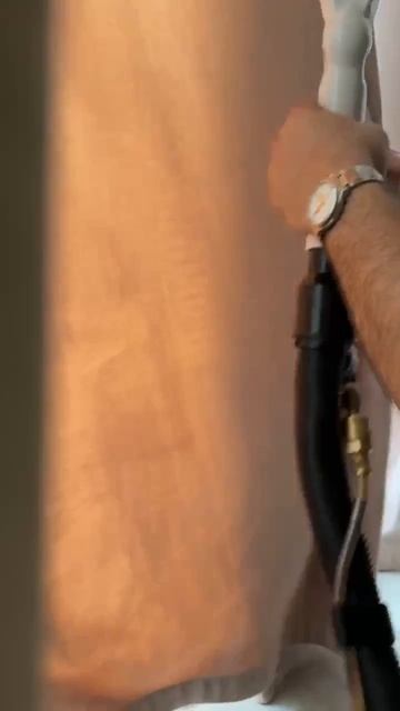 Химчистка штор на весу