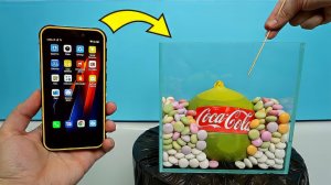 Что если бросить защищенный смартфон в Колу с Ментосом Ulefone Armor X8