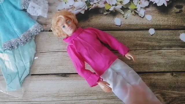 Плед крючком, кукла Ромка и сочинилось платье