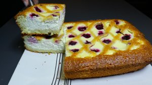 Самый мягкий и нежнейший пирог в мире! Готовится за 10 минут. Невероятно вкусный.