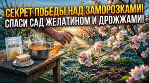 Срочно сделайте это перед морозом этот кухонный метод спасет ваш сад и рассаду от верной гибели