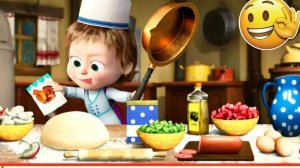 маша и медведь развивающая и увлекательная игра для детей мультфильм