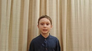 Т. Зубарева " Космонавт" читает Матвей Григорьев