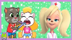 Барбоскины против Говорящего Тома.Битва Стоматологов.Кто Лучший Зубной Врач