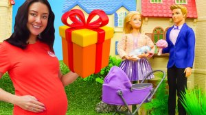 Чудо рождения! 👶💖 Барби стала мамой очаровательной дочки!