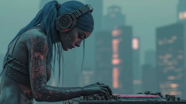 Deep Electro Vibes - Night Drive Music ~ Late Night EDM & Rooftop Lounge Mix Desert Beats-(1080p30)