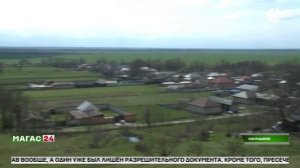 В Кантышево Ингушетии уровень воды в реке Камбилеевка поднялся до критических отметок