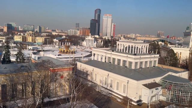 Репортажи Дениса Антипова "Воздушный трамвай ВДНХ"