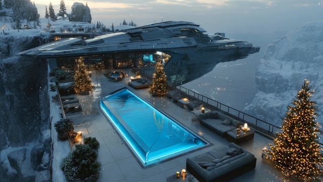 Get Cozy： Mellow Christmas Sci-Fi Ambient Escape 🎧