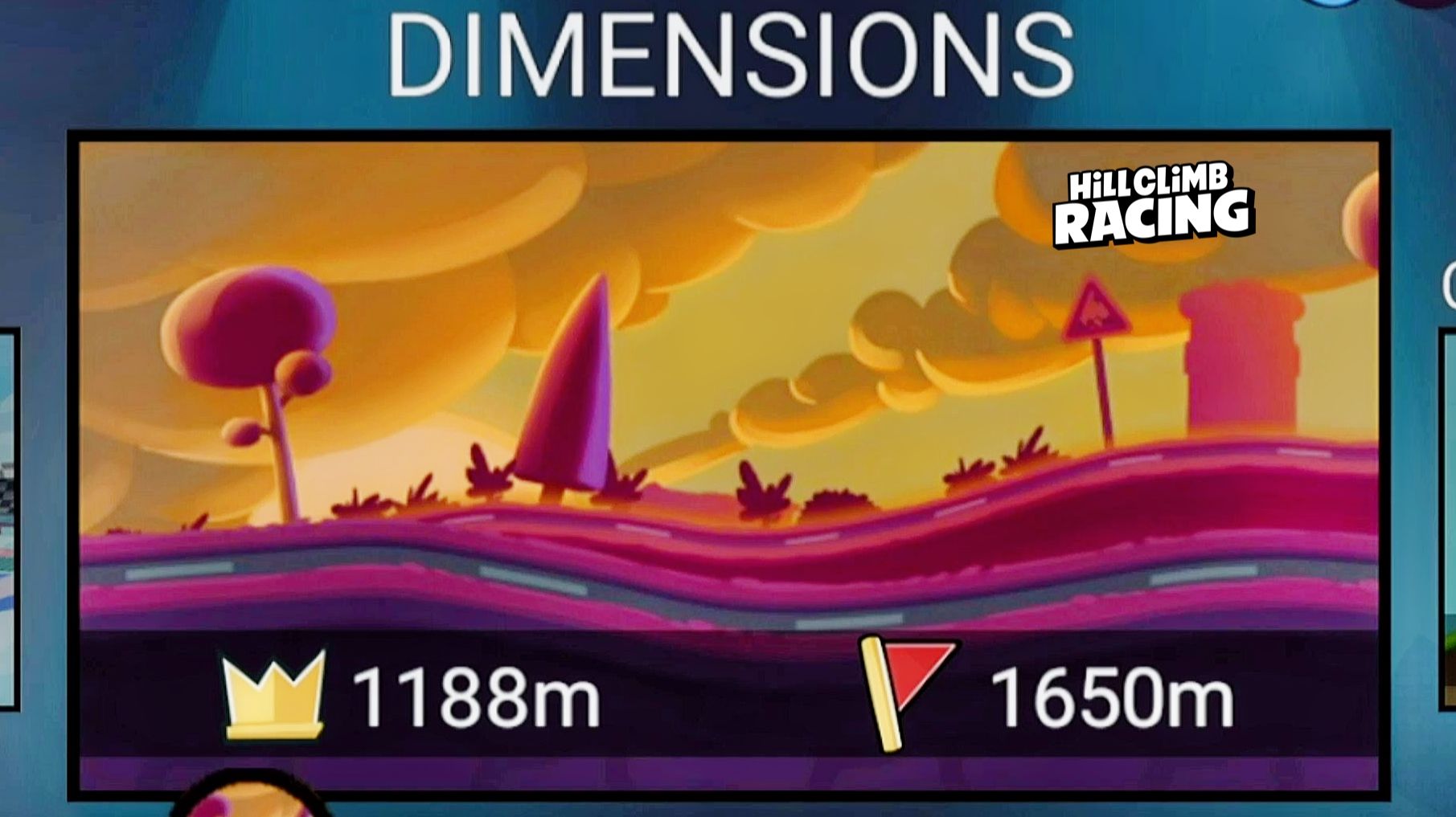 Новое обновление и новая трасса DIMENSIONS - Hill Climb Racing