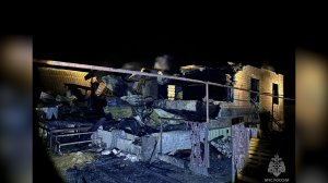 Хозяин дома погиб на пожаре