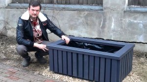 💥Вечная ВЫСОКАЯ ГРЯДКА-КАШПО ИЗ дерева своими руками❗❗❗