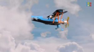 🍿 Пожарная и полицейская машина Самолет Автобус Грузовики