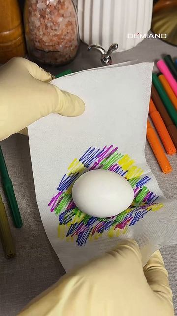 Самый простой способ покрасить яйца! 🌈🐣