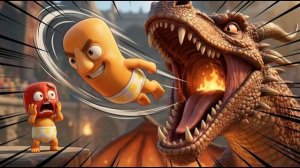 Тунг Тунг и Мохито против ГИГАНТСКОГО ДРАКОНА 🐉🔥