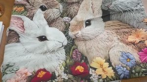 Зайчики, герань и вкусные подарки от Татьяны Степановны