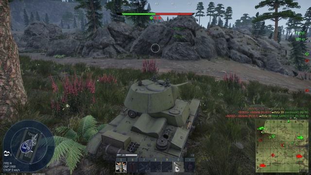 War Thunder. Часть 3. Танковые бои №7-№12.