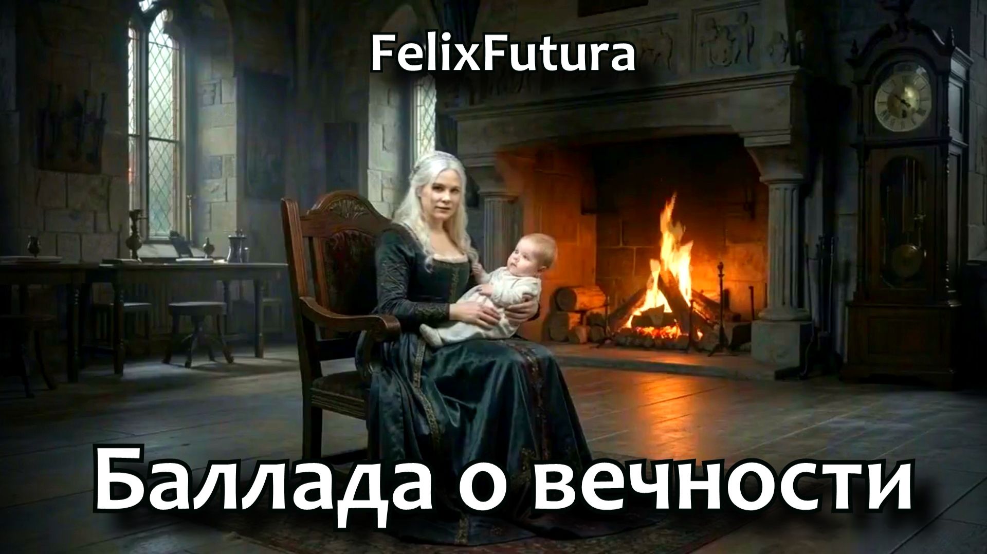 FelixFutura - Баллада о вечности | Огонь камина и средневековая атмосфера