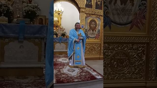 07.04.2026. Проповедь прот. Игоря Гагарина в праздник Благовещения Пресвятой Богородицы